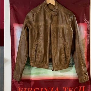 Leather jacket medium